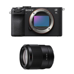 SONY ALPHA 7C II NOIR + FE 35mm f/1.8 Garanti 3 ans