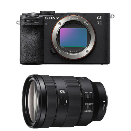 SONY Hybride ALPHA 7C II NOIR + Objectif FE 24-105 f/4 G Garanti 3 ans