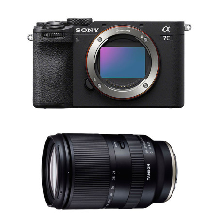 SONY Hybride ALPHA 7C II NOIR + Objectif TAMRON 28-200 f/2.8-5.6 SONY Hybride FE Garanti 3 ans