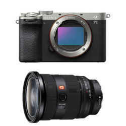 SONY ALPHA 7C II Silver + FE 24-70 f/2.8 GM II Garanti 3 ans