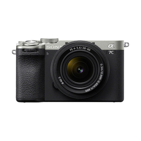 SONY Hybride ALPHA 7C II SILVER + Objectif FE 28-60 f/4-5.6 Garanti 3 ans