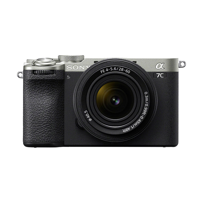 SONY Hybride ALPHA 7C II SILVER + Objectif FE 28-60 f/4-5.6 Garanti 3 ans