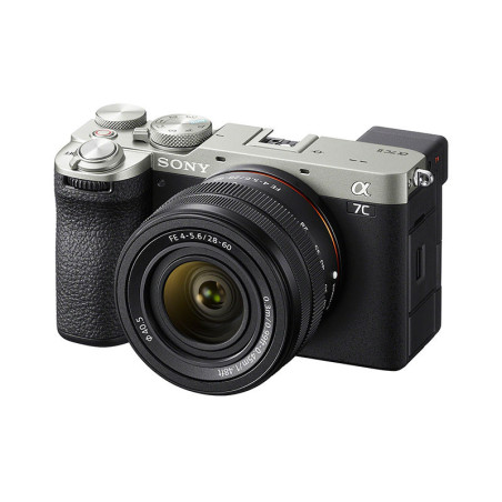 SONY Hybride ALPHA 7C II SILVER + Objectif FE 28-60 f/4-5.6 Garanti 3 ans