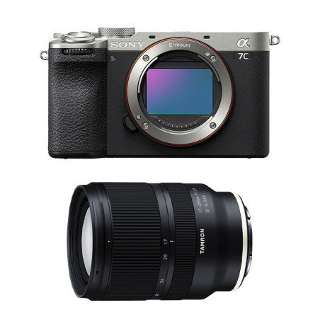 SONY Hybride ALPHA 7C II SILVER + Objectif TAMRON 17-28mm f/2.8 Di III RXD Garanti 3 ans
