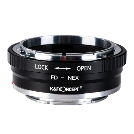 K&F Bague d'adaptation FD compatible avec NEX SONY E Cooper monture