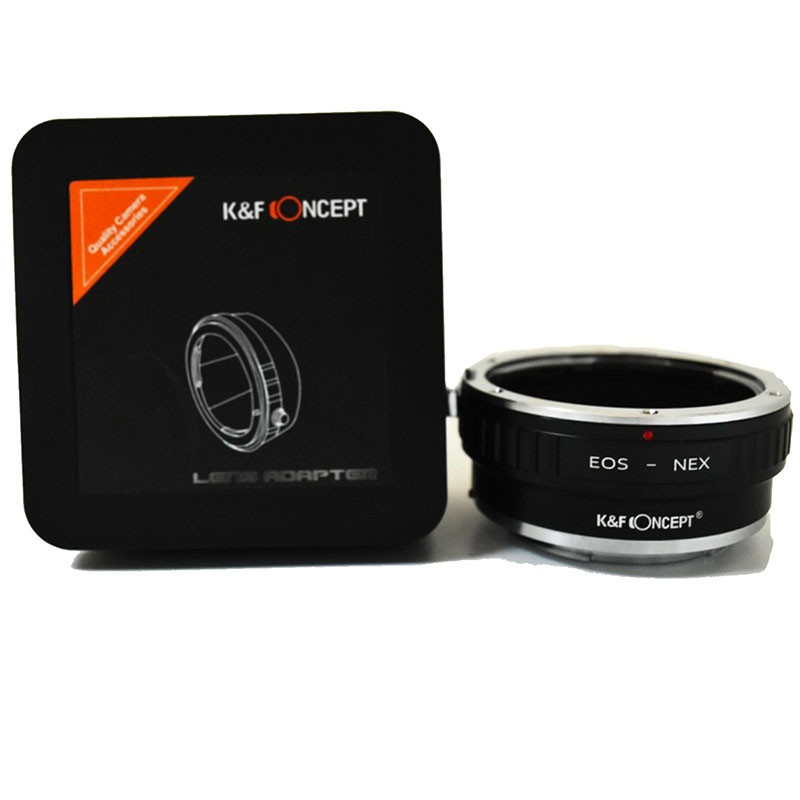 K&F Bague d'adaptation EOS compatible avec NEX SONY E Cooper monture