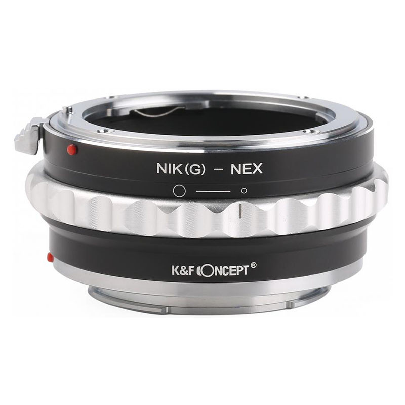 K&F Bague d'adaptation Nikon G compatible avec NEX SONY E Cooper monture