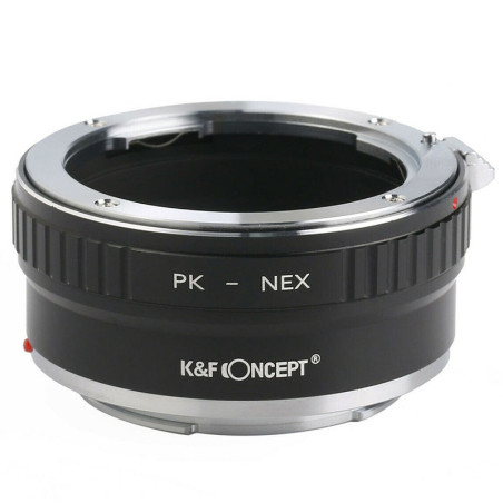 K&F Bague d'adaptation Pentax K compatible avec NEX SONY E Cooper monture