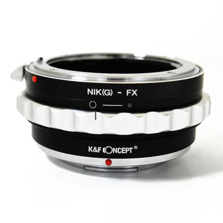 K&F Bague d'adaptation Nikon G compatible avec FX Cooper monture