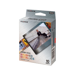 FUJIFILM Film Instax WIDE Brushed Metallics 10 Poses
