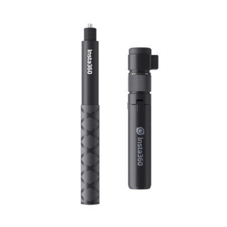 INSTA360 Kit avec Poignée Bullet Time + Perche à selfie invisible