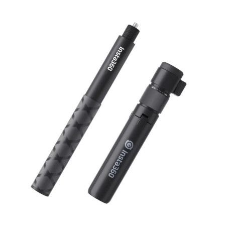 INSTA360 Kit avec Poignée Bullet Time + Perche à selfie invisible