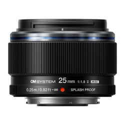 OM SYSTEM Objectif M.ZUIKO Digital ED 25mm f/1.8 II Garanti 2 ans