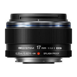OM SYSTEM Objectif M.ZUIKO Digital ED 17mm f/1.8 II Garanti 2 ans
