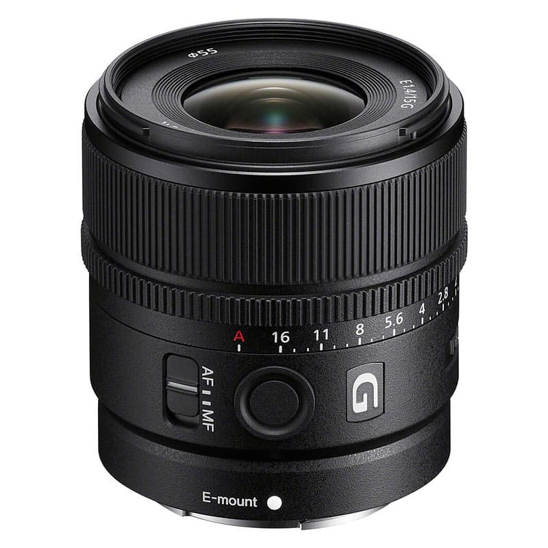 SONY Objectif SEL E 15mm f/1.4 Garanti 2 ans