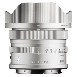 SIGMA Objectif 17mm f/4 DG Contemporary Silver compatible avec monture L Garanti 3 ans