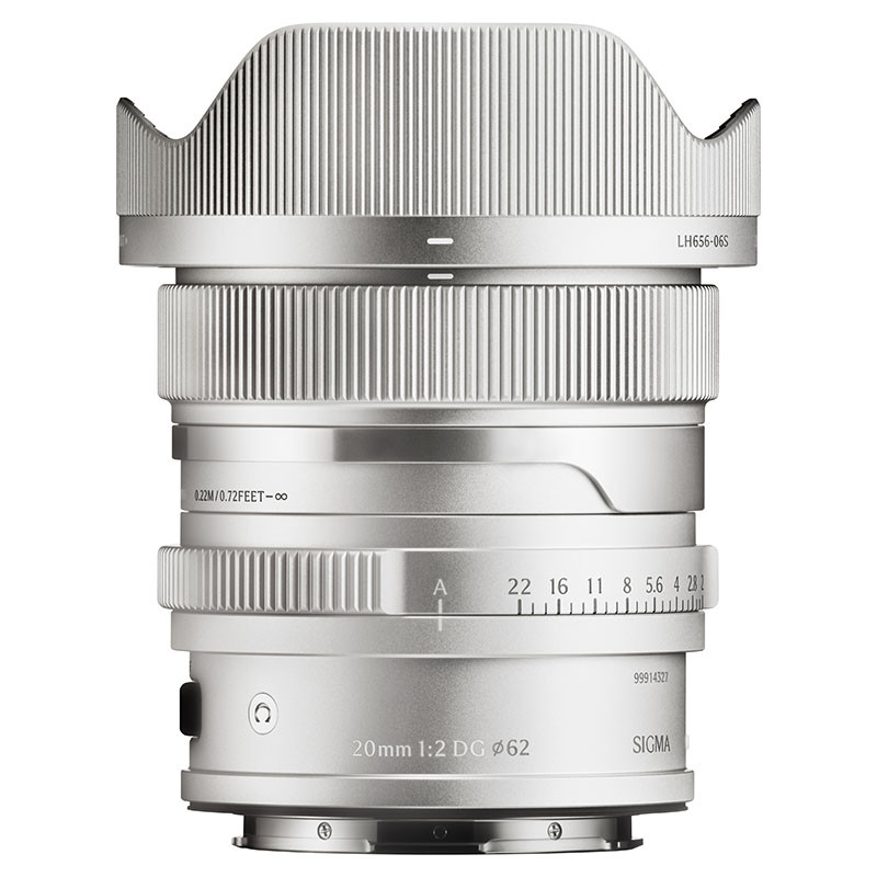 SIGMA Objectif 20mm f/2 DG Contemporary silver compatible avec monture L Garanti 3 ans