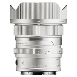 SIGMA Objectif 24mm f/2 DG Contemporary Silver compatible avec Monture L Garanti 3 ans