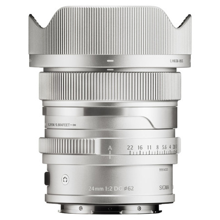 SIGMA Objectif 24mm f/2 DG Contemporary silver compatible avec Monture L Garanti 3 ans