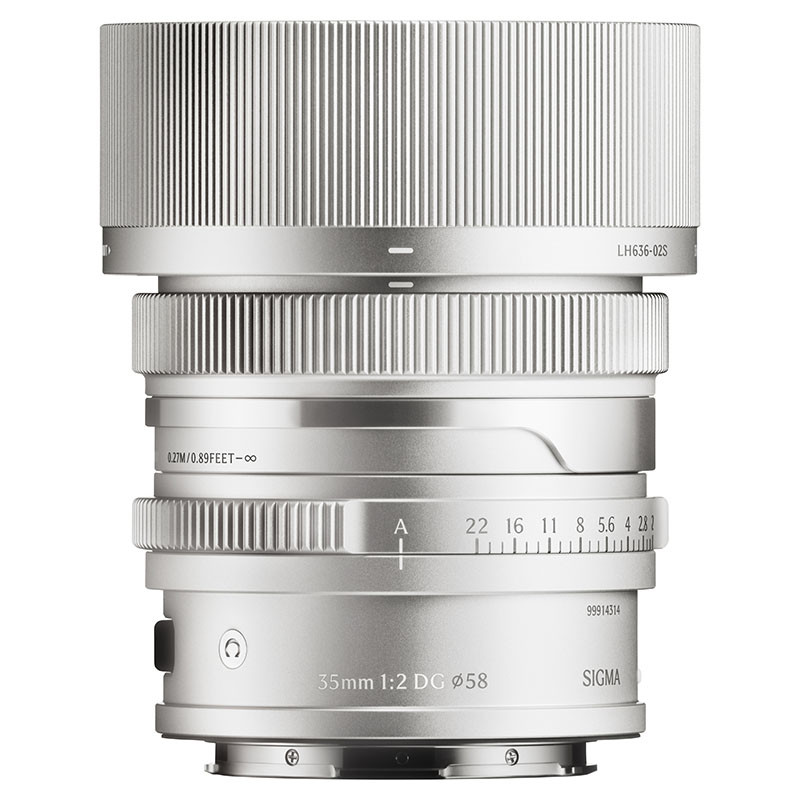 SIGMA Objectif 35mm f/2 DG Contemporary silver compatible avec Monture L Garanti 3 ans