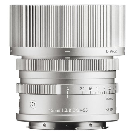 SIGMA Objectif 45mm f/2.8 DG Contemporary silver compatible avec Monture L Garanti 3 ans