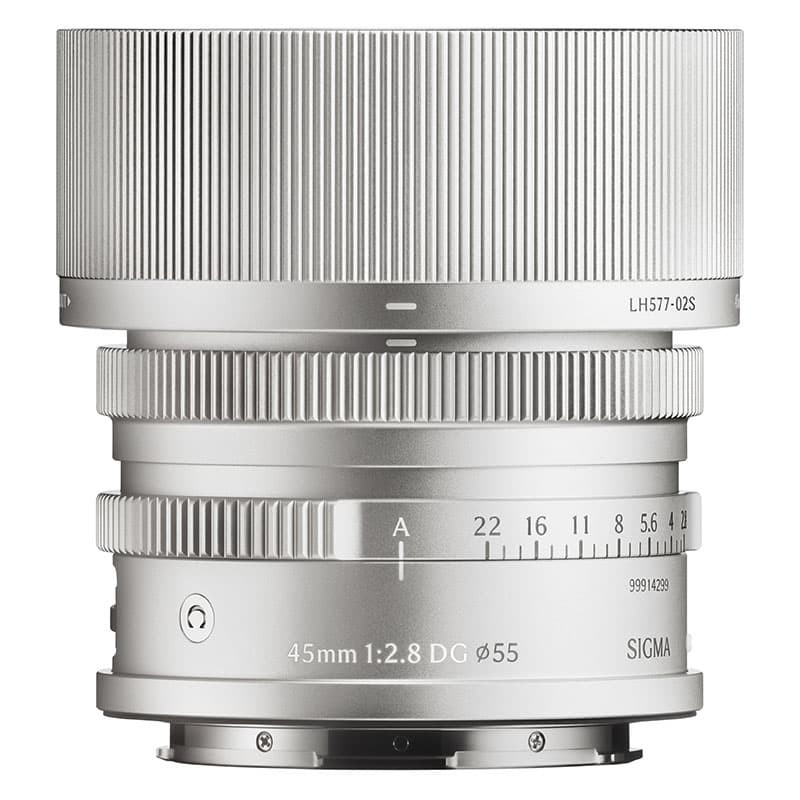 SIGMA Objectif 45mm f/2.8 DG Contemporary silver compatible avec Monture L Garanti 3 ans