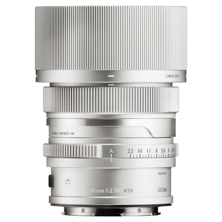 SIGMA Objectif 50mm f/2 DG Contemporary silver Compatible avec Monture L Garanti 3 ans