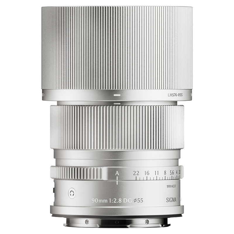 SIGMA Objectif 90mm f/2.8 DG Contemporary silver compatible avec Monture L Garanti 3 ans