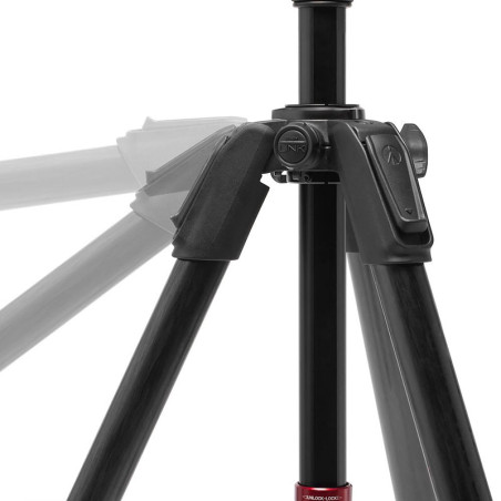 MANFROTTO Trépied vidéo en carbone avec rotule fluide à base plate type 502 - MVK502055CXPROV