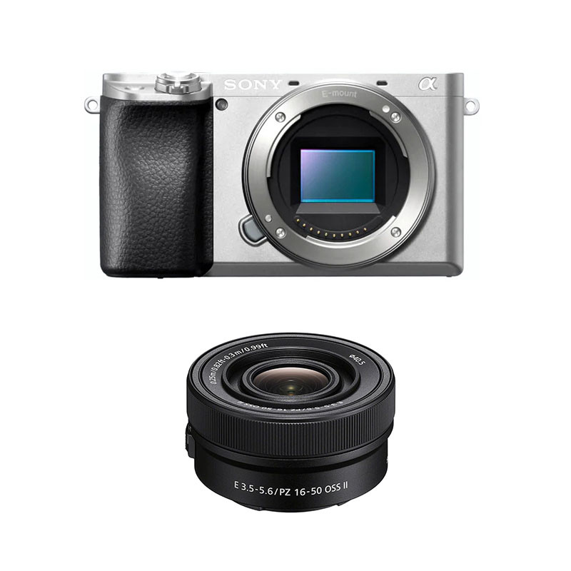 SONY ALPHA 6100 SILVER + PZ 16-50 II Garanti 3 ans