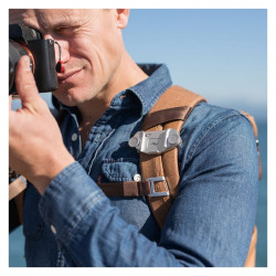 PEAK DESIGN Capture camera clip (v3) silver - no plate CC-S-3