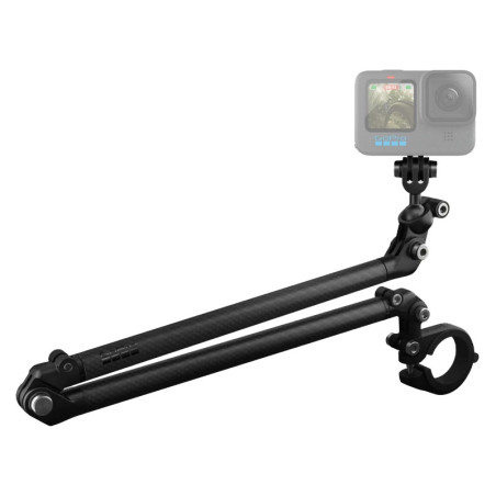 GOPRO Bras d’extension Boom et fixation guidon pour toutes les cameras GoPro