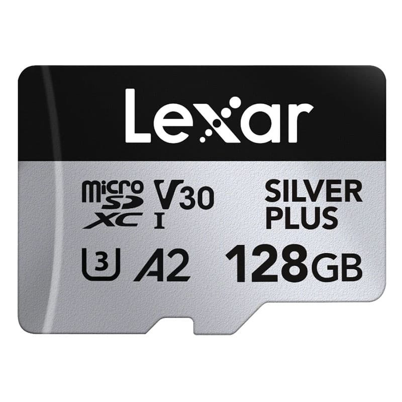 LEXAR Carte microSDXC Silver Plus UHS-1 128Go R205/W150 V30