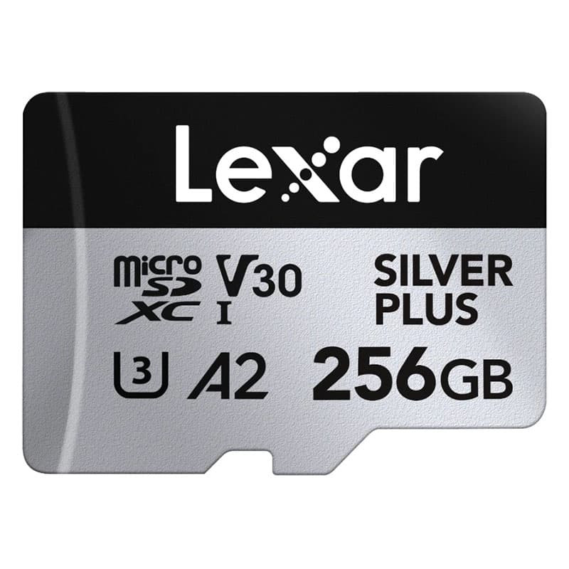 LEXAR Carte microSDXC Silver Plus UHS-1 256Go R205/W150 V30