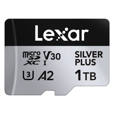 LEXAR Carte microSDXC Silver Plus UHS-1 1To R205/W150 V30