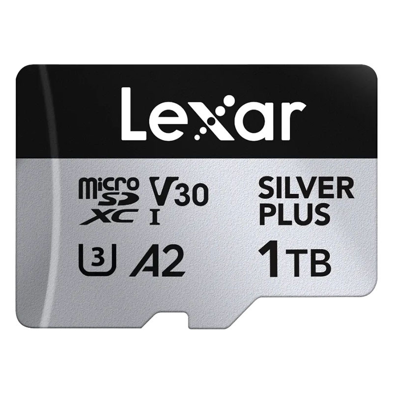 LEXAR Carte microSDXC Silver Plus UHS-1 1To R205/W150 V30