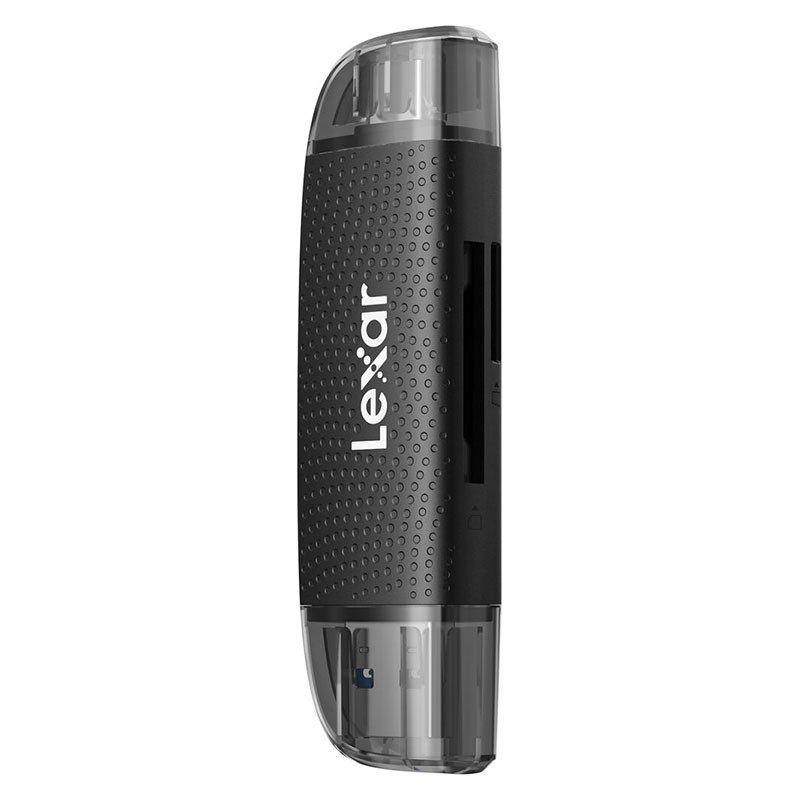 LEXAR Lecteur de Carte LRW310 Dual Slot SD/microSD USB 3.1 A & C