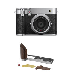 FUJIFILM Compact Expert GFX100 RF Silver + Grip Smallrig gris - 5265