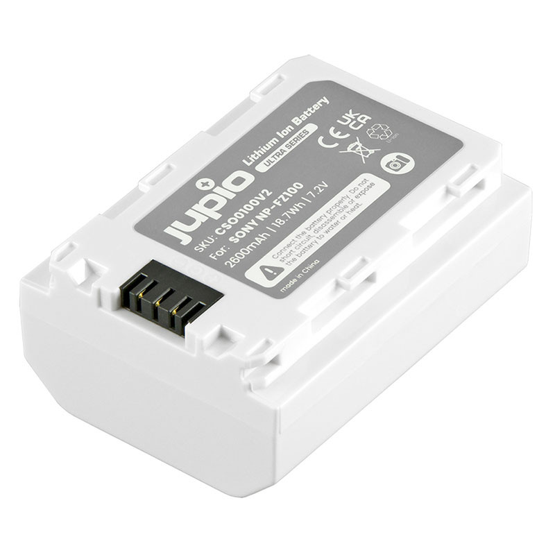 JUPIO Batterie NP-FZ100 Ultra Compatible avec Sony