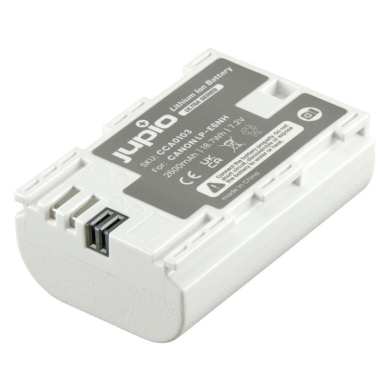 JUPIO Batterie LP-E6NH Ultra Compatible avec Canon