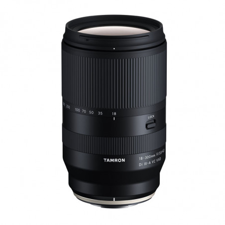 TAMRON Objectif 18-300 mm f/3.5-6.3 Di III-A VC VXD compatible avec Canon RF-S Garanti 2 ans