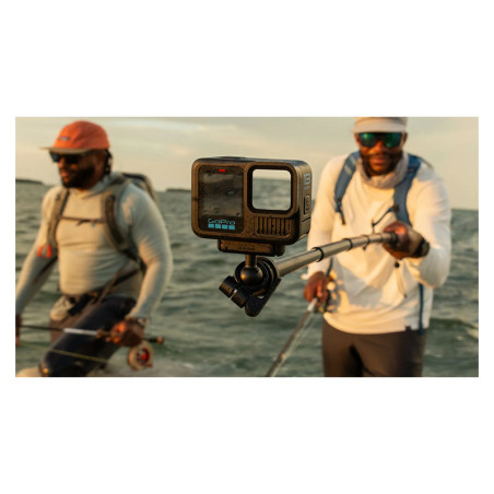 GOPRO Fixation à rotule avec verrouillage magnétique pour HERO13 Black Camera et all GoPro Mounts Except Shorty. Head Strap. Tripod. Max Grip et Volta.