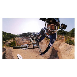 GOPRO Fixation frontale et latérale pour casque pour toutes les cameras HERO