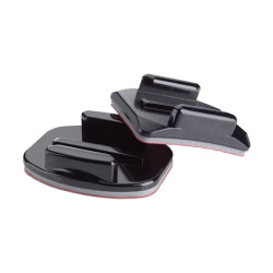 GOPRO Fixations incurvées et plates pour toutes les cameras GoPro