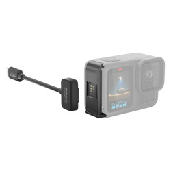 GOPRO Kit porte et câble d’alimentation magnétiques Contacto pour HERO13 Black. HERO12 Black. HERO11 Black. HERO10 Black