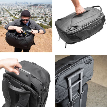 PEAK DESIGN Travel backpack 45L v2 - black BTR-45-BK-2
