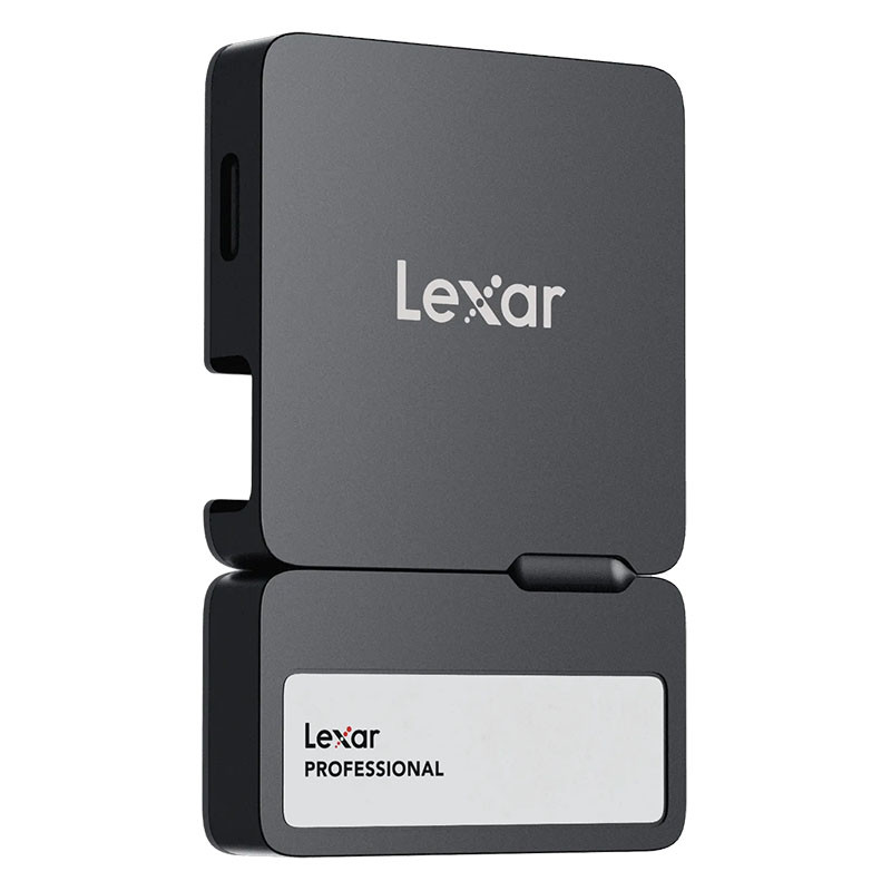 LEXAR Disque dur Portable Go SSD SL400 1To Hub noir inclu