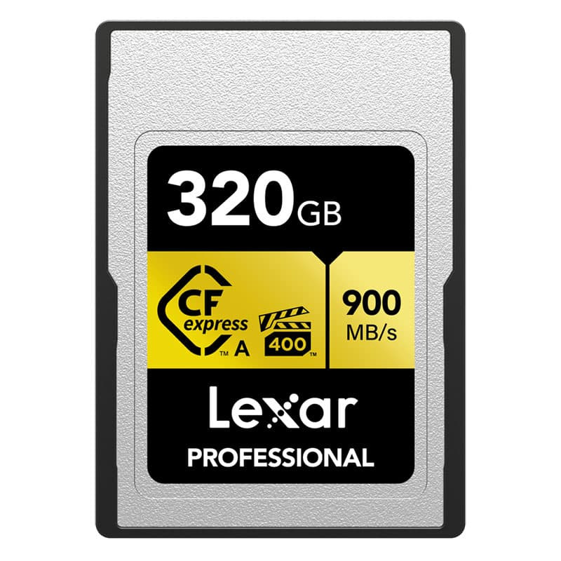 LEXAR Carte CFexpress PRO Type A Gold Series 320Go R900/W800