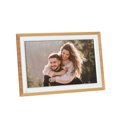 AGFAPHOTO Cadre photo numérique 10 pouces Realiview Bois - APF1000WIFI