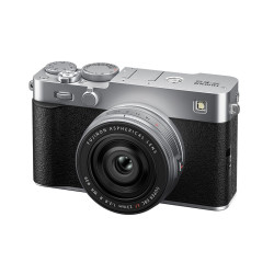 FUJIFILM X-E5 Silver + XF 23mm f/2.8 R WR Garanti 3 ans